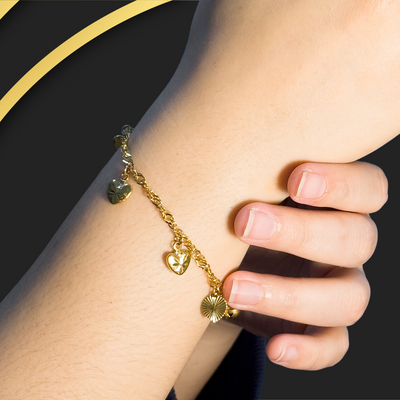 24K GP | Evera's Eternal Yellow Gold Bracelet