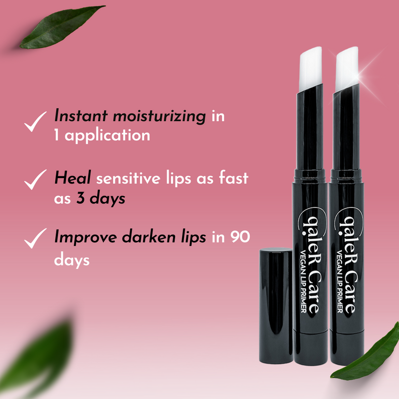 VALUE PACK | Duo Vegan Lip Primer - Instant Moisturizing, Lip Healer, Soothing