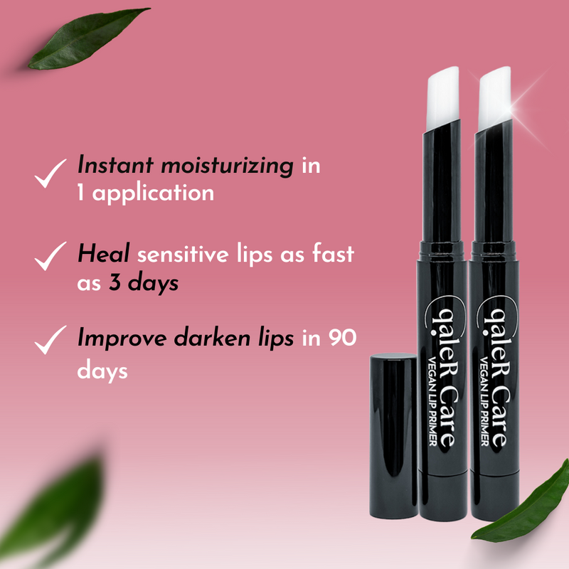Vegan Lip Primer - Instant Moisturizing, Lip Healer, Soothing