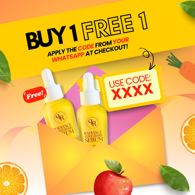 [qaleR Cosmetic] PAY 1 FOR 2 | Radiance Super Vitamin Serum – Boost Collagen, Renew Skin, and Glow Brighter!