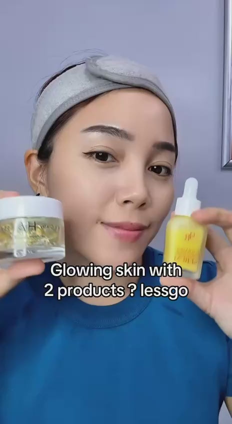 [qaleR Cosmetic] VALUE PACK | Radiance Super Vitamin Serum (2 Bottles) + FREE VEHA (7 Capsules) – Boost Collagen, Renew Skin, and Glow Brighter!